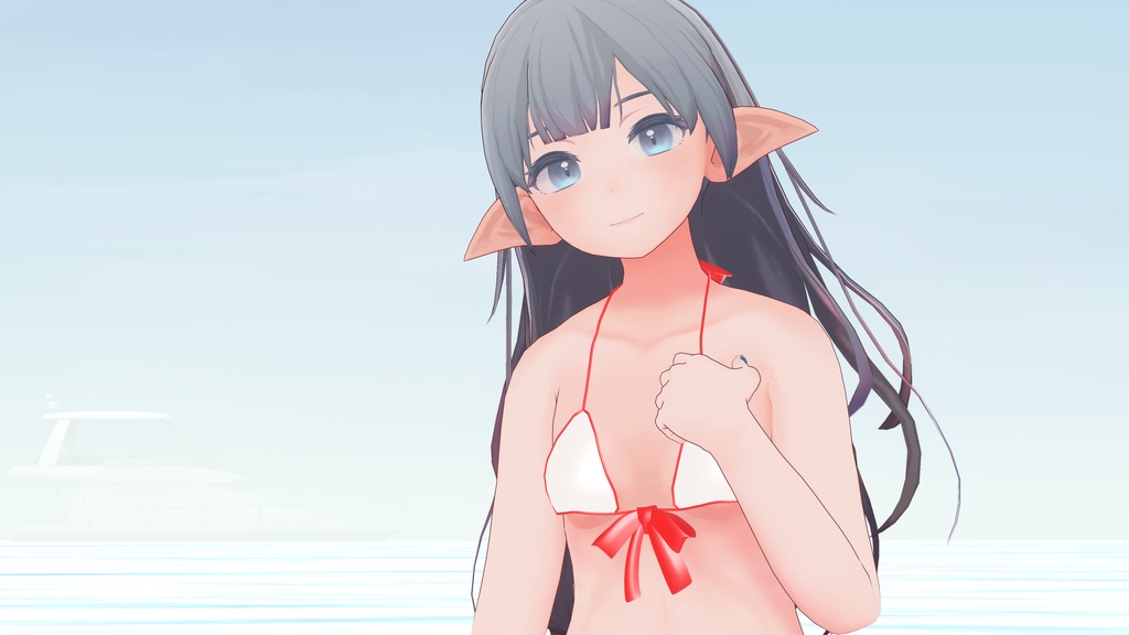 おおきなリボン🎀の水着👙forDigi-el