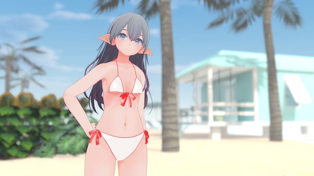 おおきなリボン🎀の水着👙forDigi-el