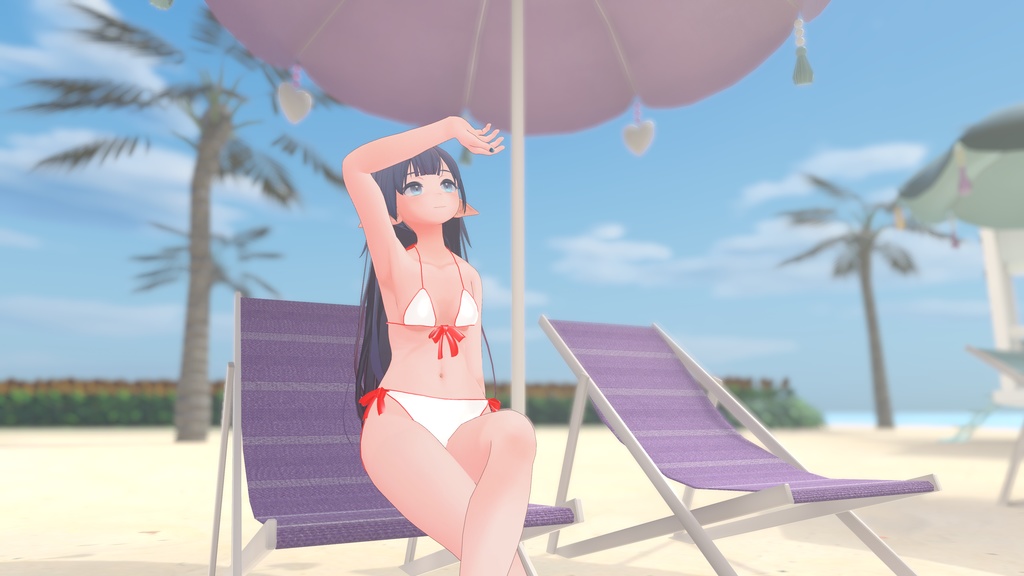 おおきなリボン🎀の水着👙forDigi-el