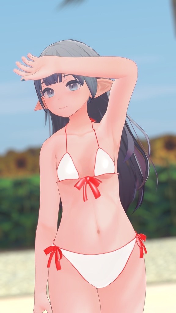おおきなリボン🎀の水着👙forDigi-el