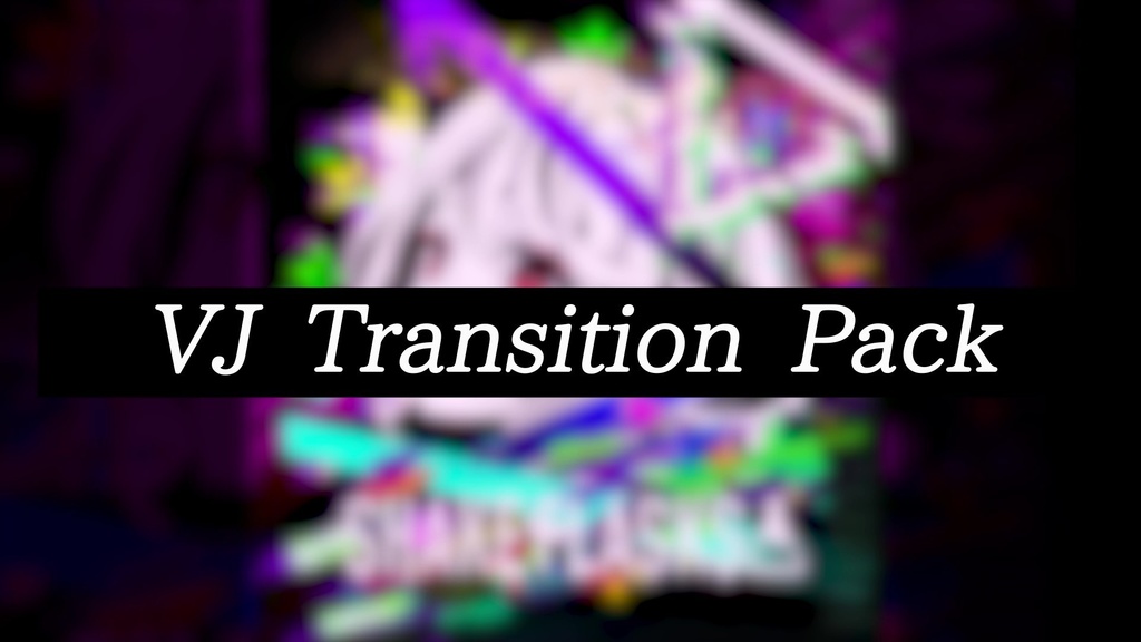 【VJ素材】 VJ Transition Pack Ver.1