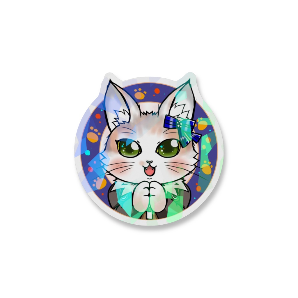 フェリスのホログラムスマホステッカー