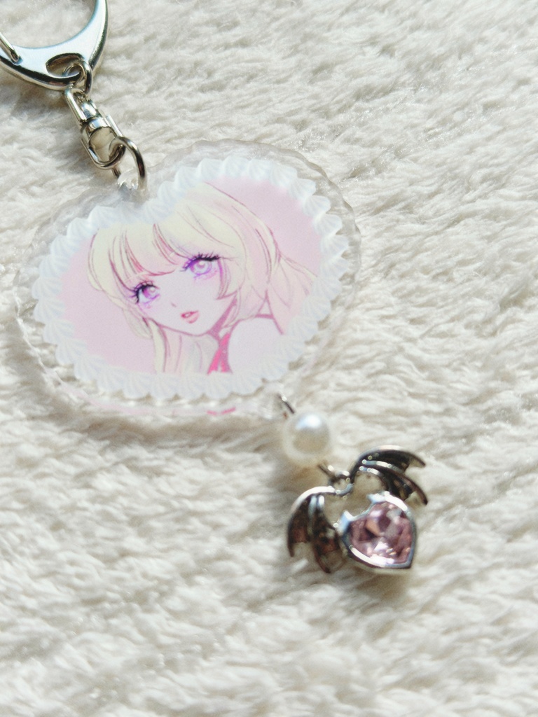 ランダムチャームアクリルキーホルダー