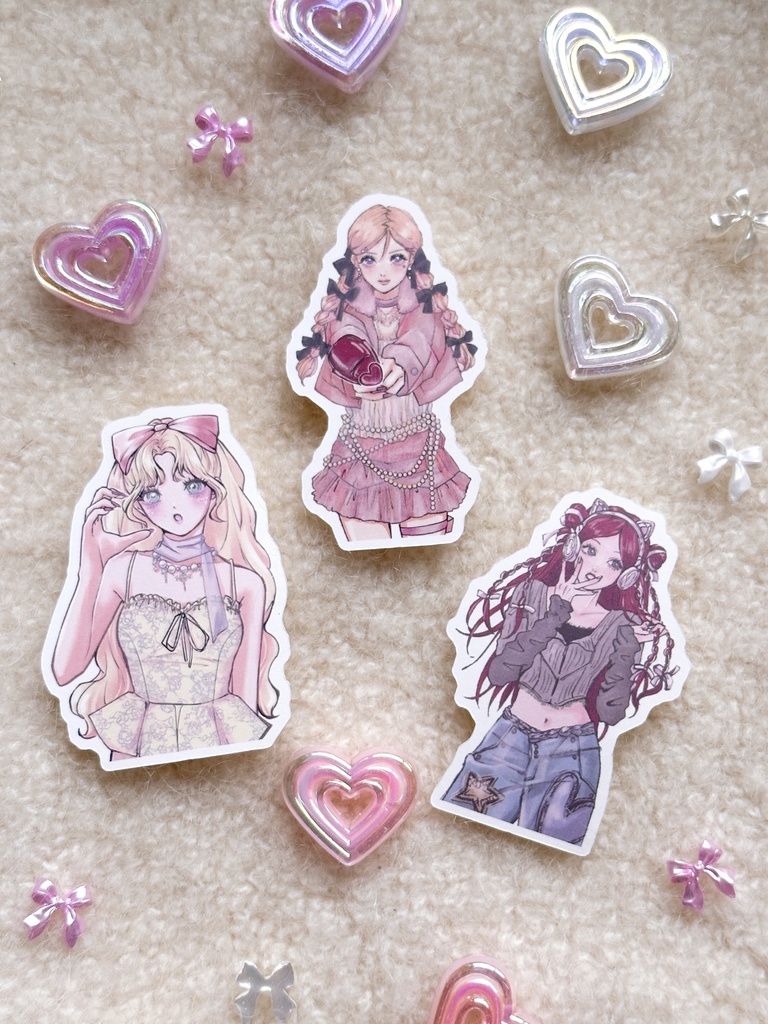 【3枚セット】ステッカー