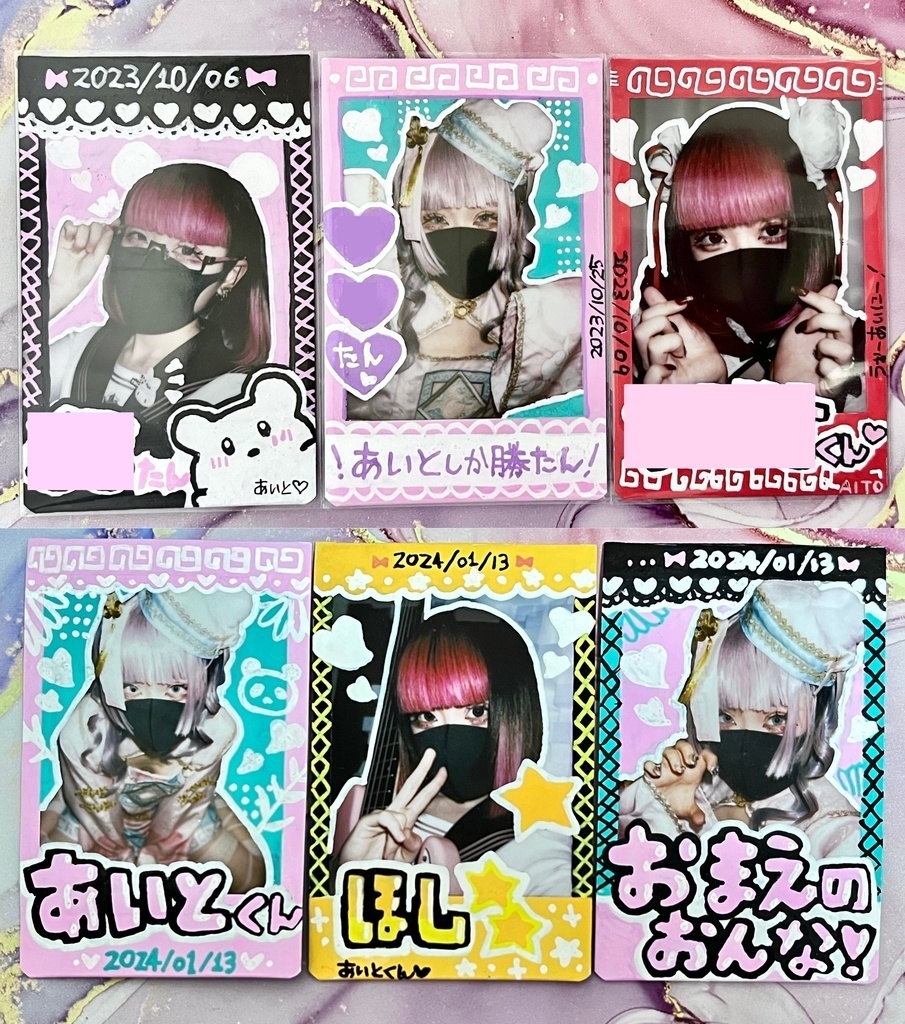 購入者様のお名前入り❤︎デコポスカチェキ❤︎