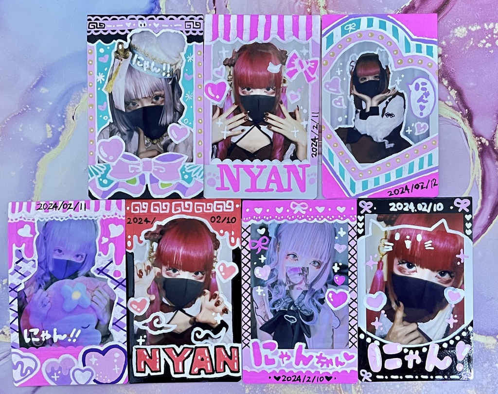 購入者様のお名前入り❤︎デコポスカチェキ❤︎