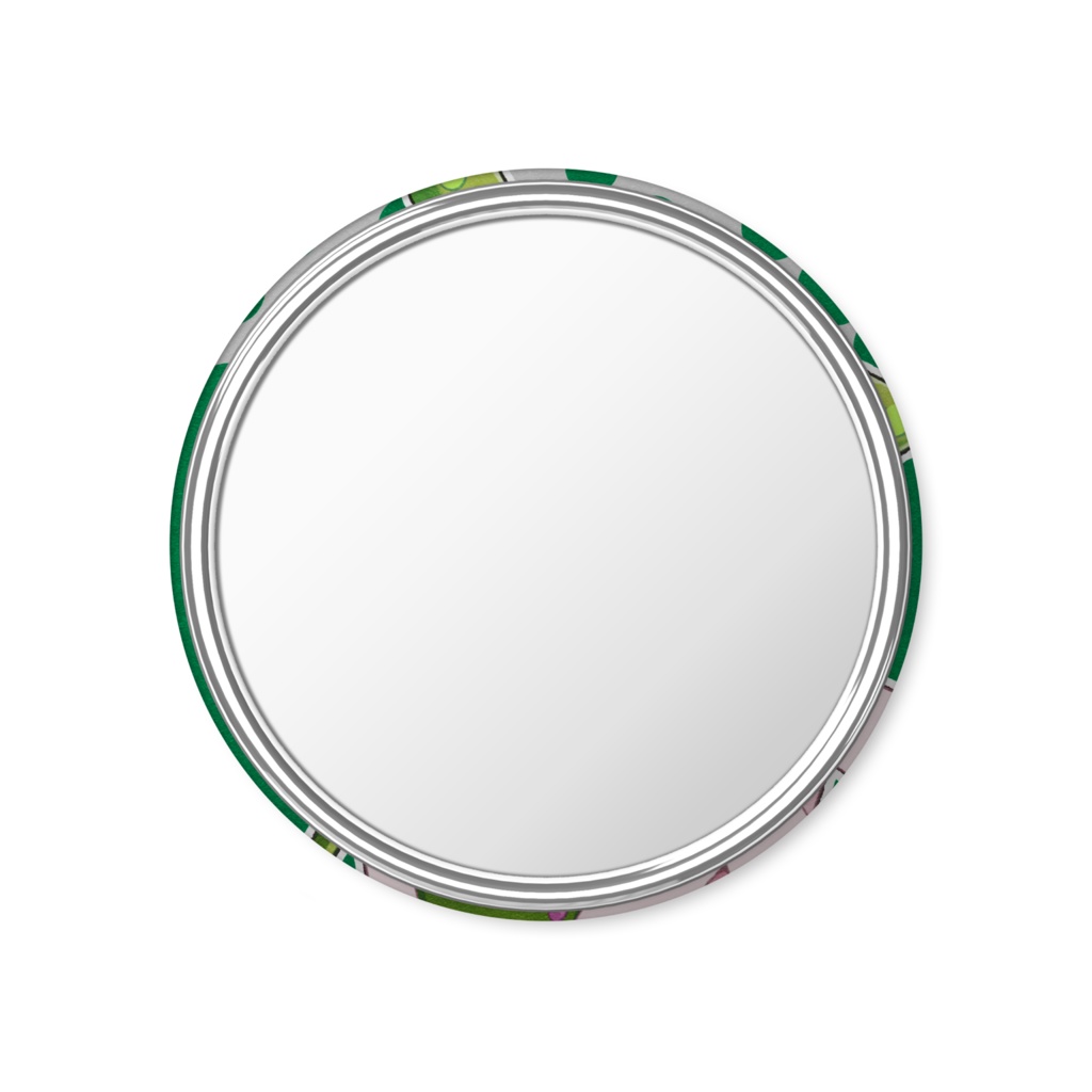 ずんだもん 缶ミラー (56mm,75mm - ブリキ)