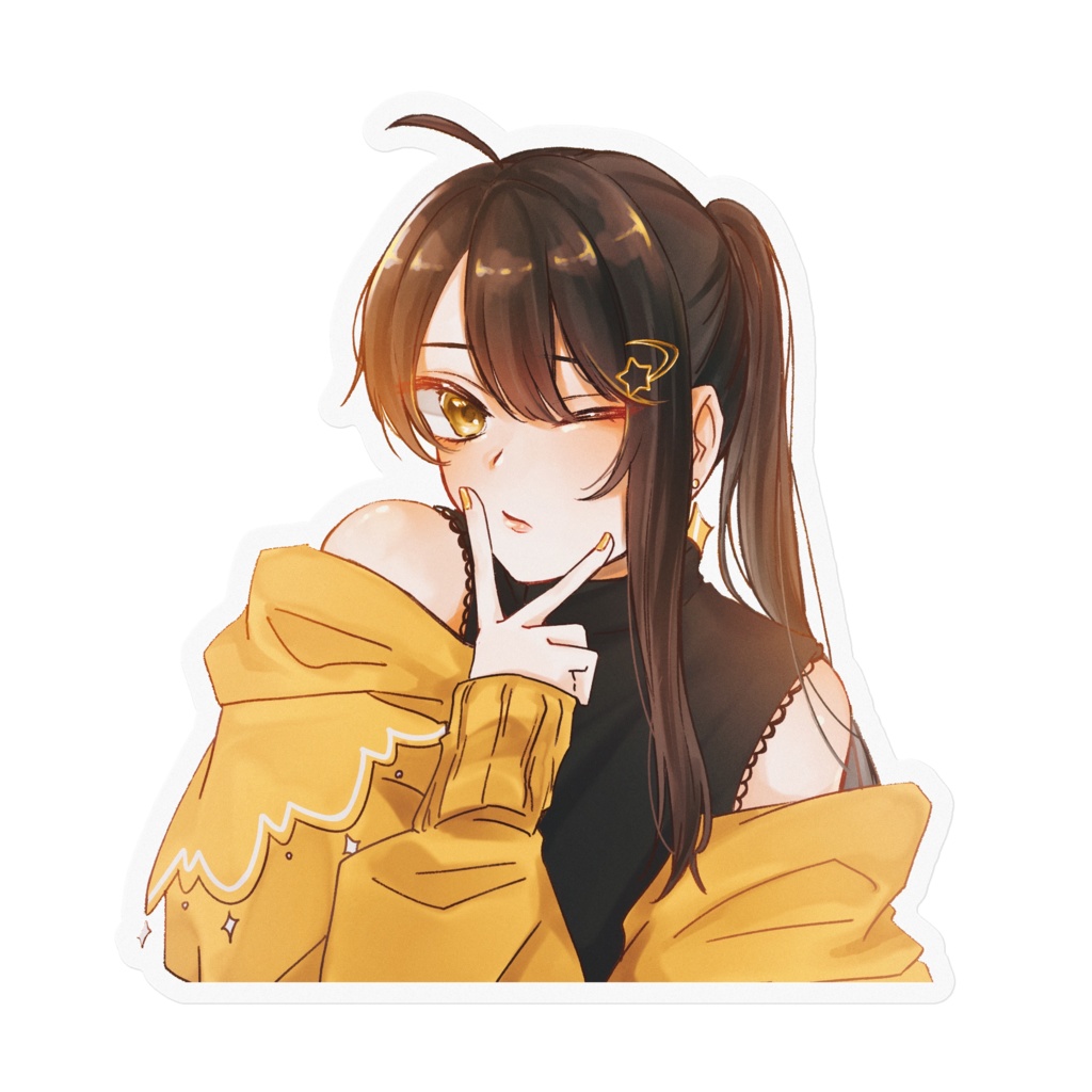 ちょこもなかステッカー