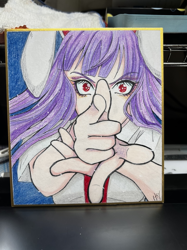 鈴仙・U・イナバ ミニ色紙