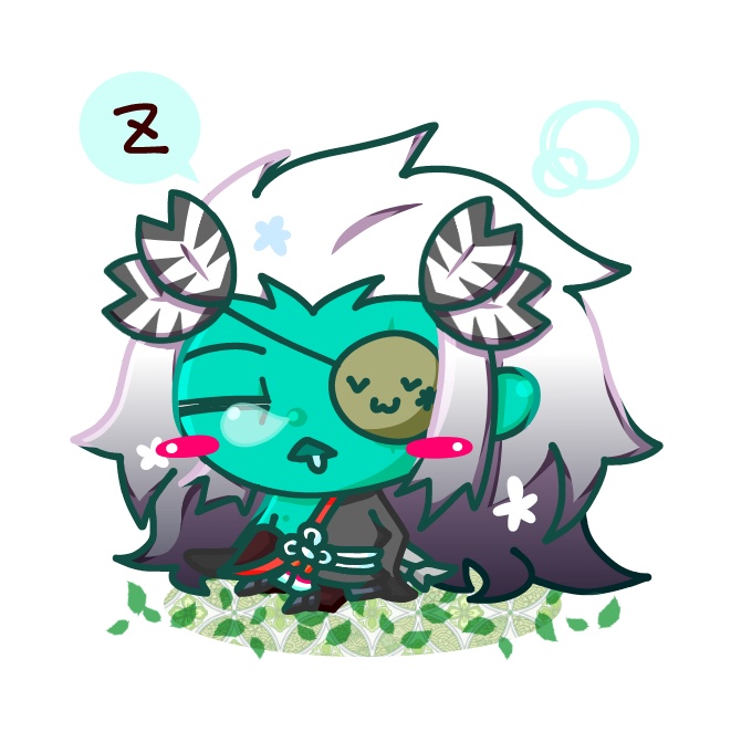 闇ちび津ウッドキーホルダー