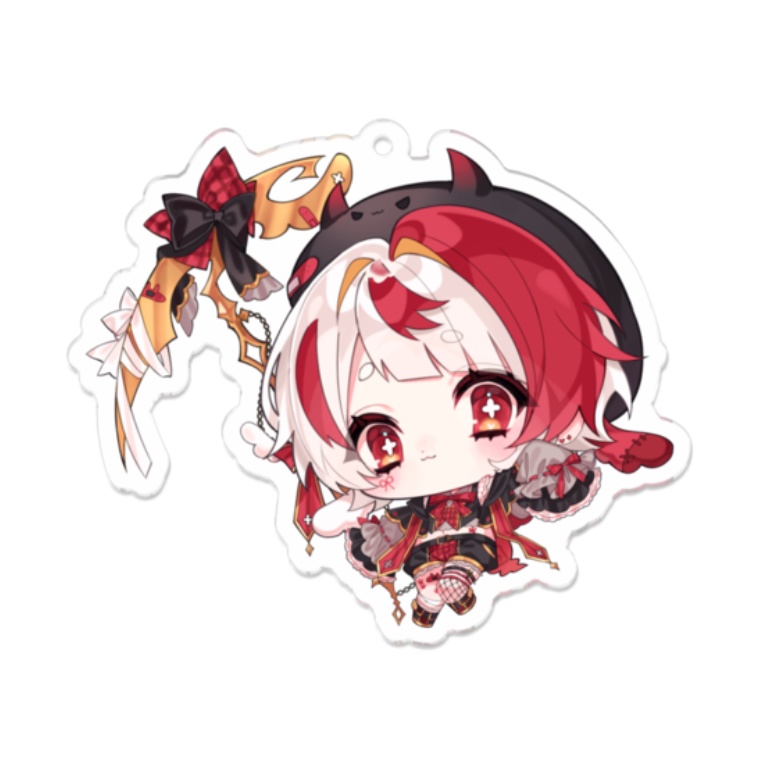 デビューグッズ：アクリルキーホルダー