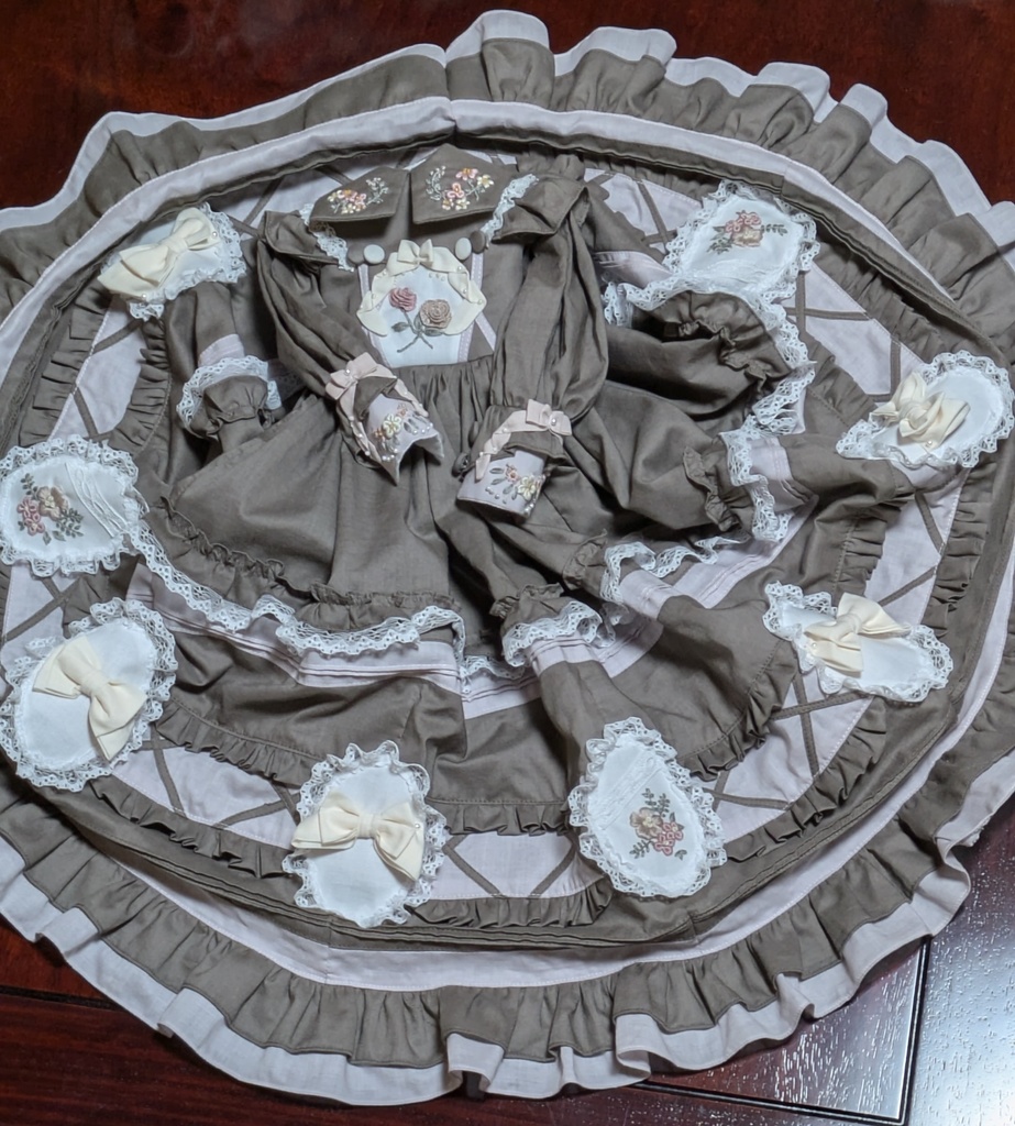 1/3サイズ 秋晴れのエプロンワンピース