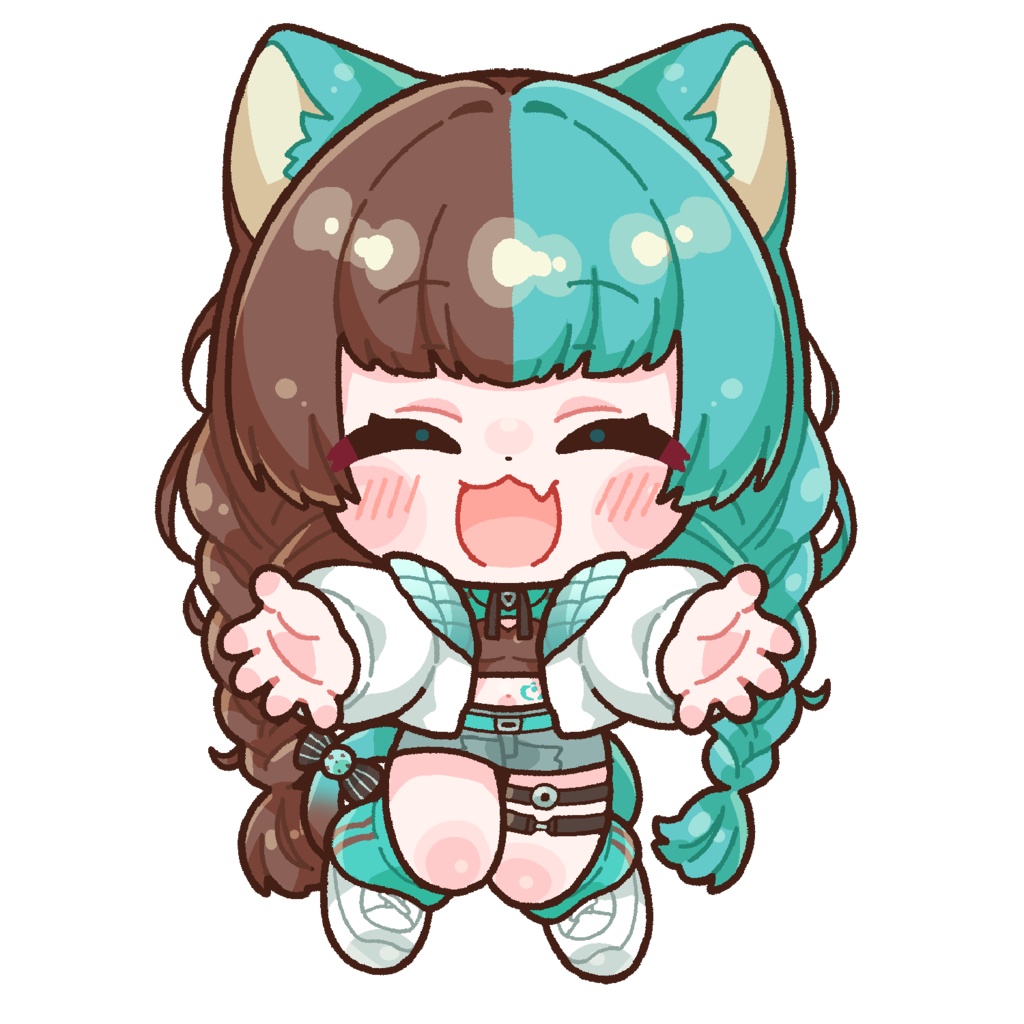 たーたんのアクリルキーホルダー【ナスカンチェーン】