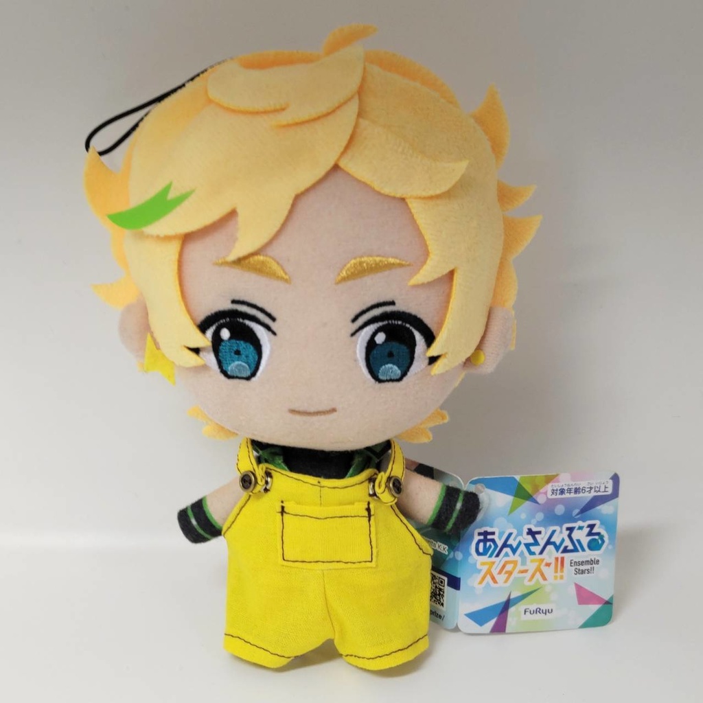 オーバーオール♬イエロー♬ハンドメイド♬ぬいぐるみ服♬ぬい服♬16cm♬15cm