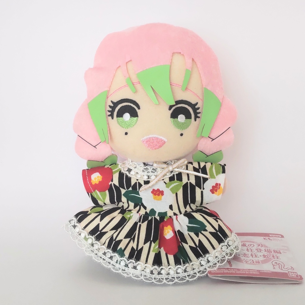 ♬おためしぬい服♬【ぬいぐるみ服・ぬい服】大正ロマンのワンピース・ブラック&クリーム【16cmぬいぐるみ用】