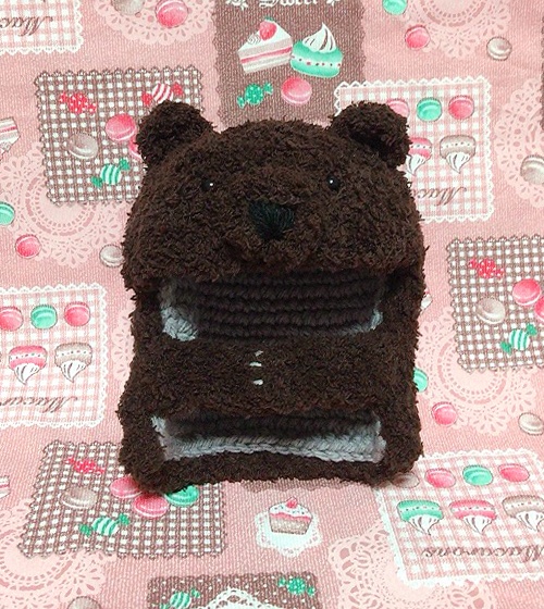 ぬいぐるみ用の熊の毛皮