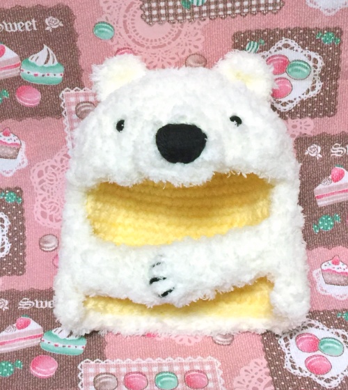 ぬいぐるみ用の熊の毛皮