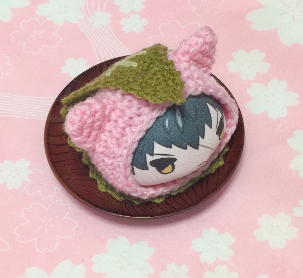 桜餅の着ぐるみ