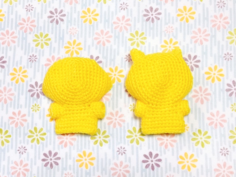 小さいぬいぐるみのレインコート