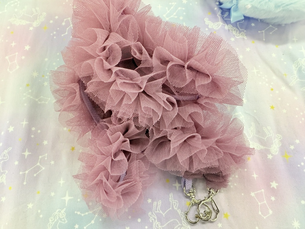 チュールフリルストラップ