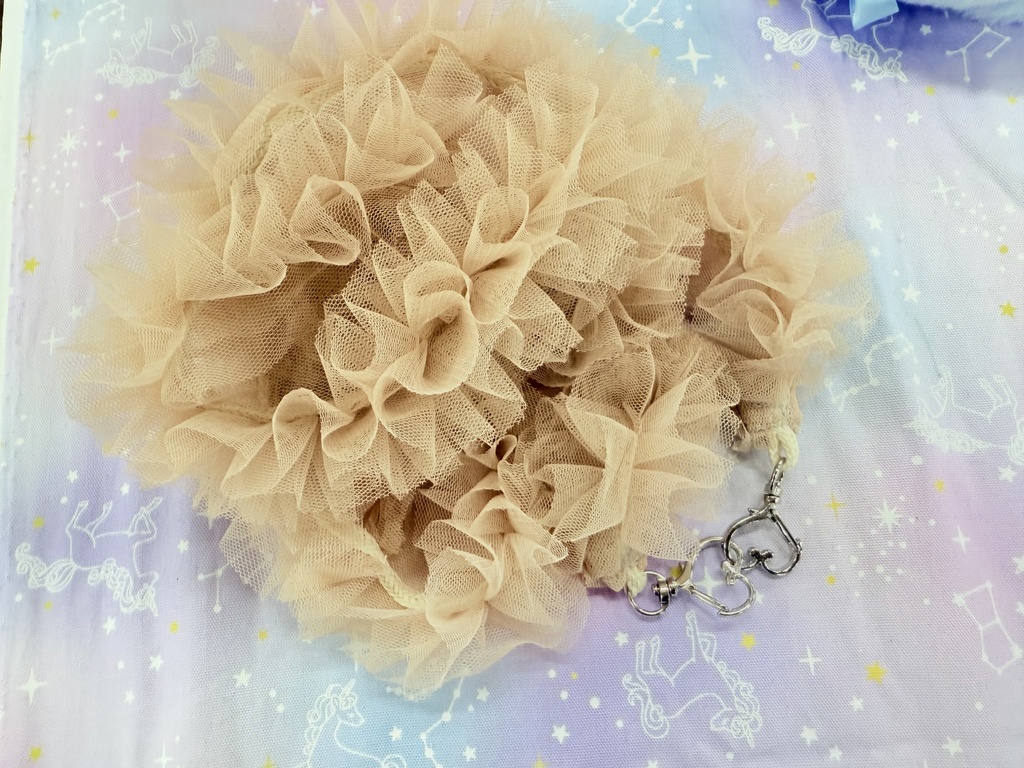 チュールフリルストラップ