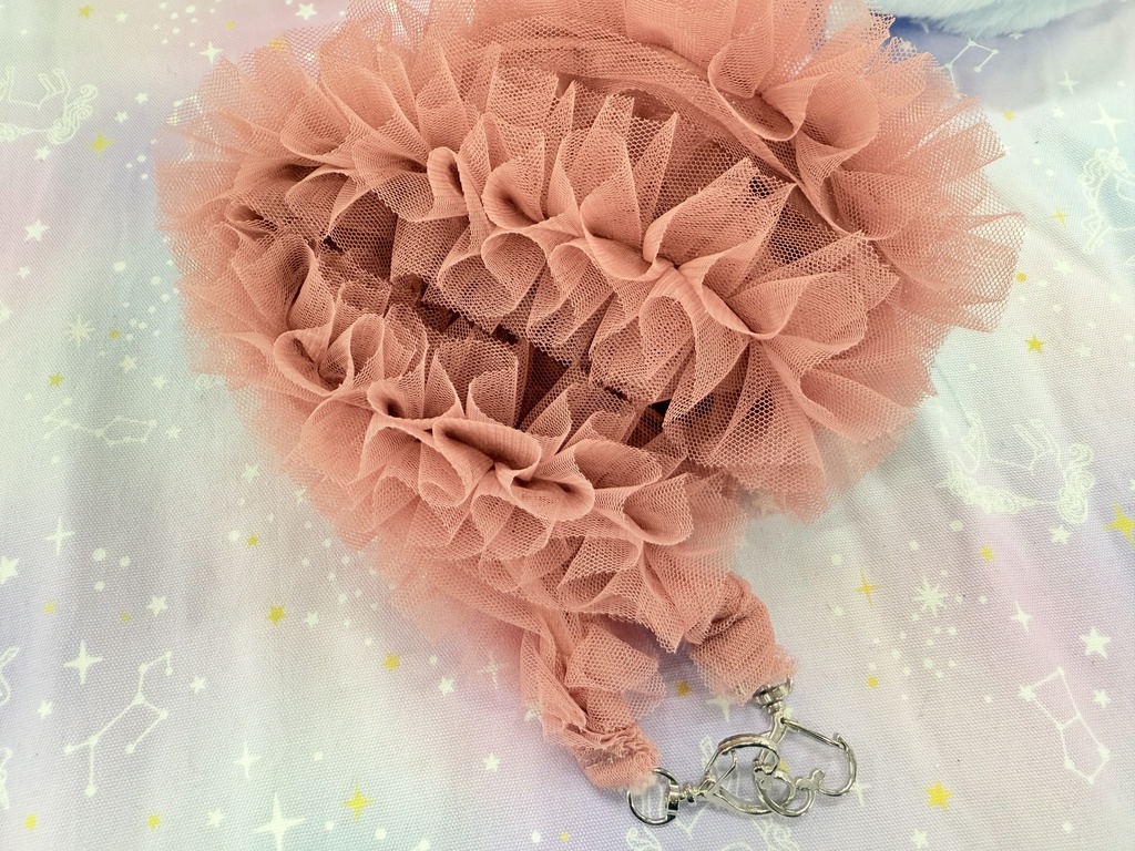 チュールフリルストラップ