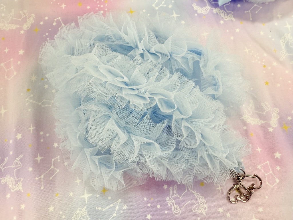 チュールフリルストラップ