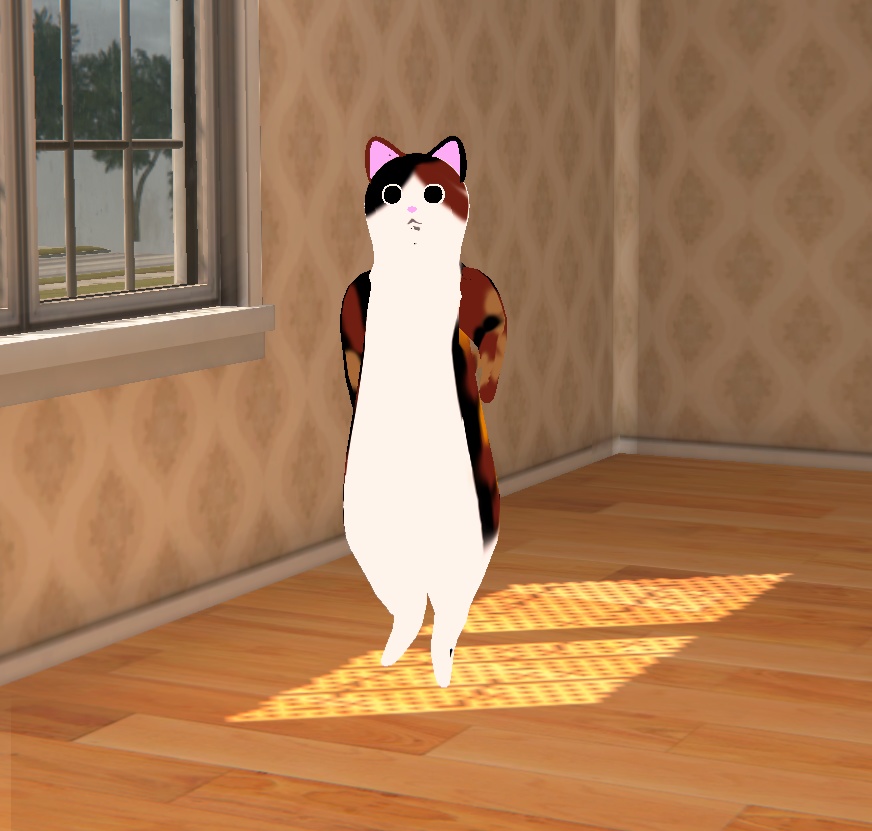 3D三毛猫【VRM】