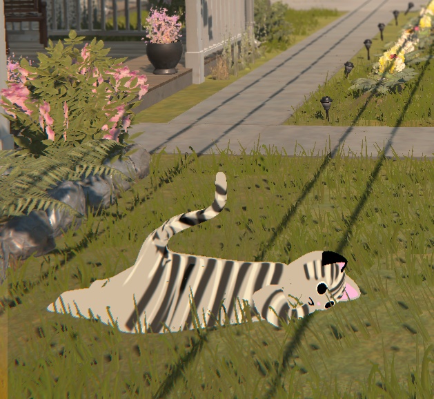 3Dサバトラ猫【VRM】