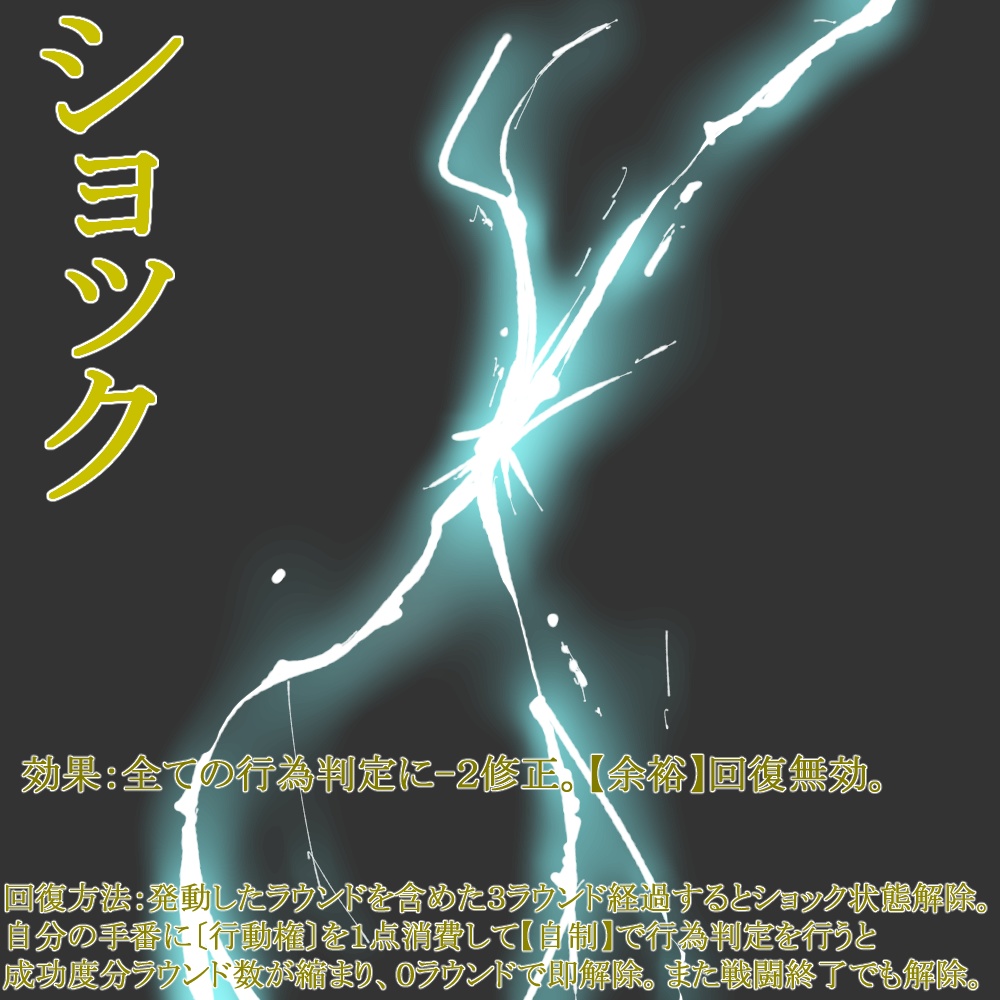 【獸ノ森】用状態異常アイコンマーカー