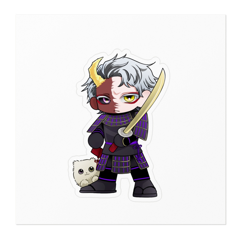 侍ユウキ ステッカー