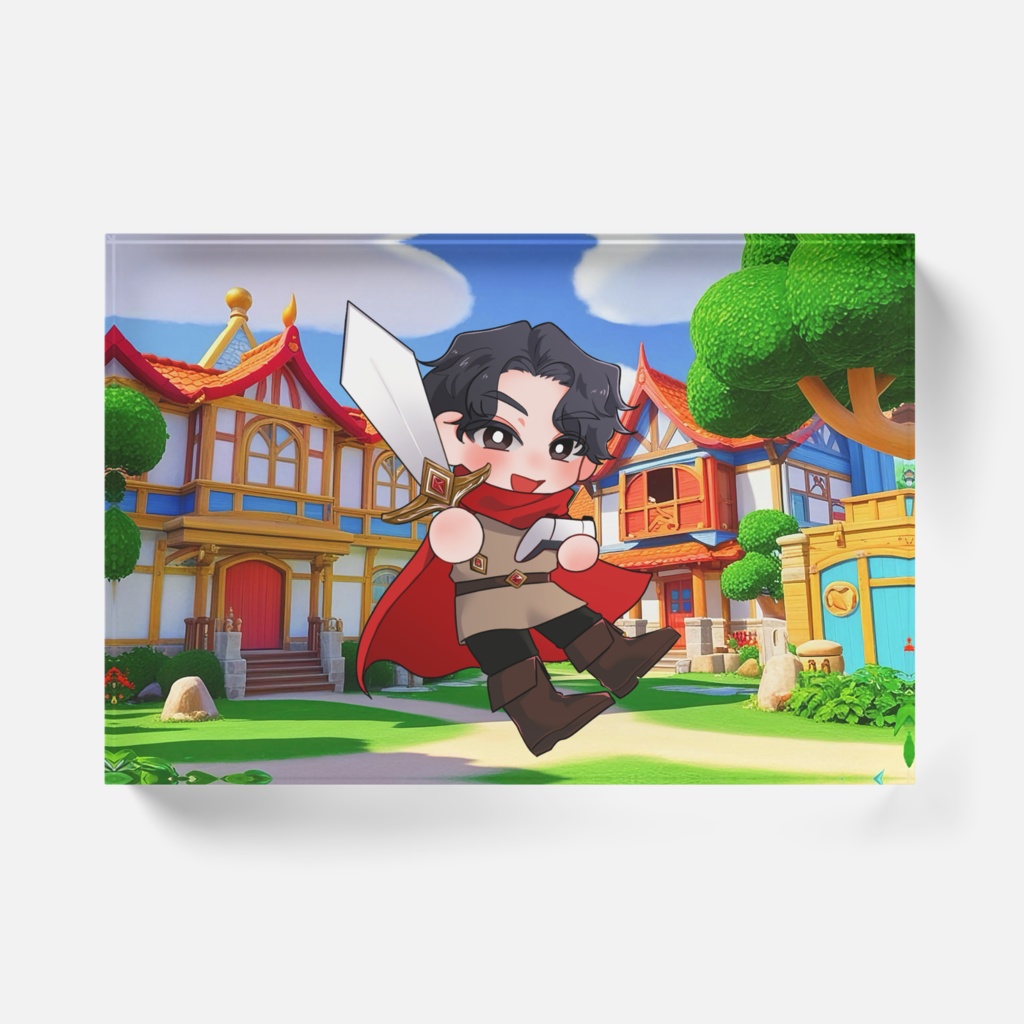 勇者ユウキ アクリルブロック