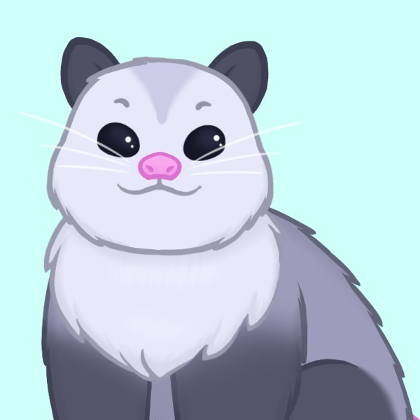 Oppossum live2D vtuber model
