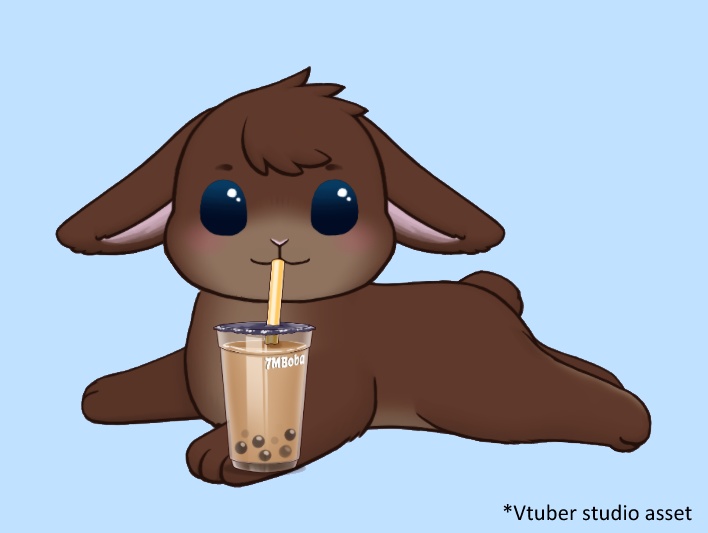 2D rabbit Vtuber model Pack 1 - Fully rigged