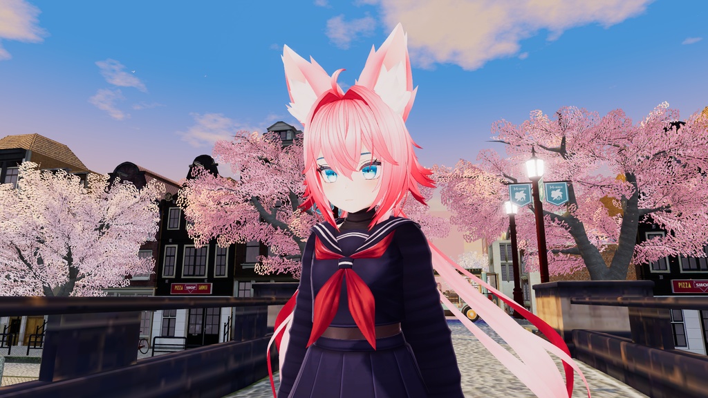 Rindo 竜胆 Hair Pink Hues Textures