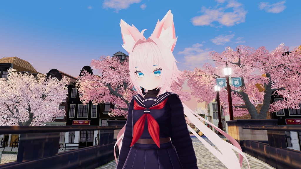 Rindo 竜胆 Hair Pink Hues Textures