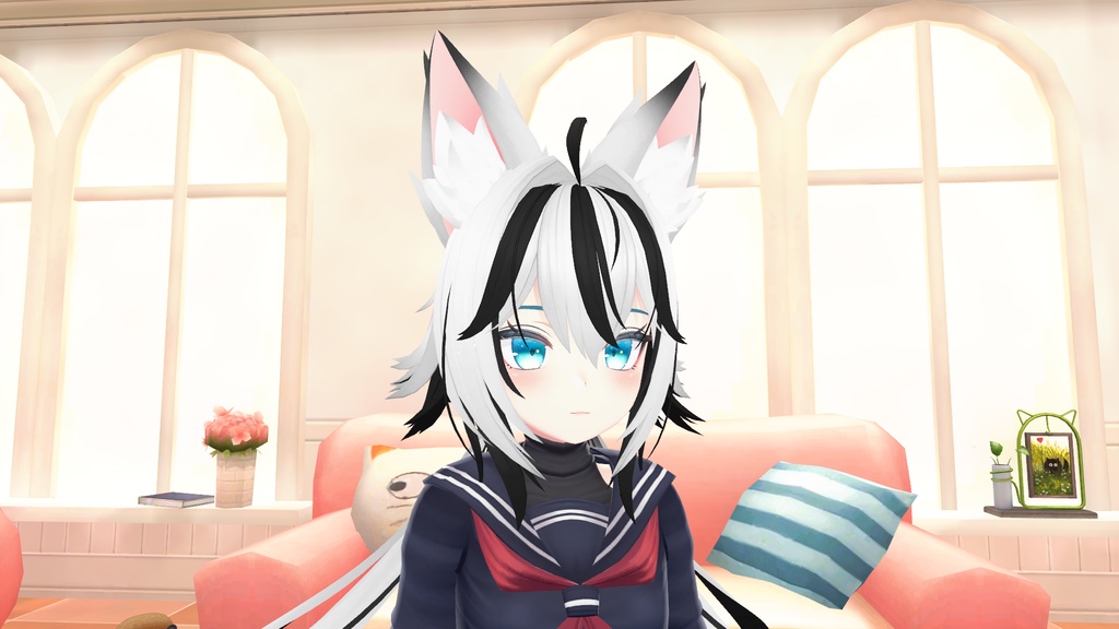 Rindo 竜胆 Hair Black and White Pack