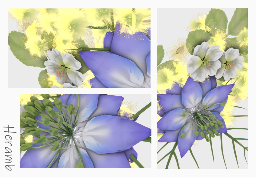 花言葉-Heramb-【VRC想定アクセサリー】