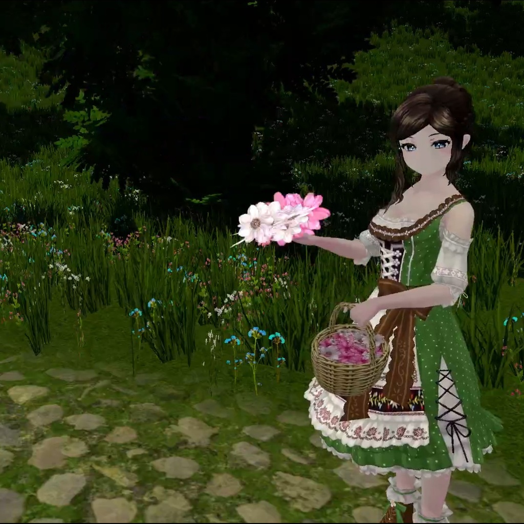 Flower Throwing Prefab - VRChat
