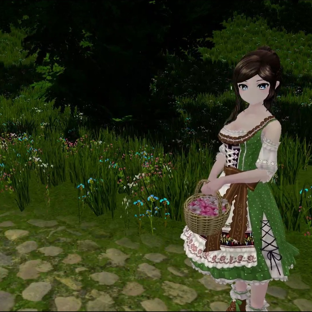 Flower Throwing Prefab - VRChat