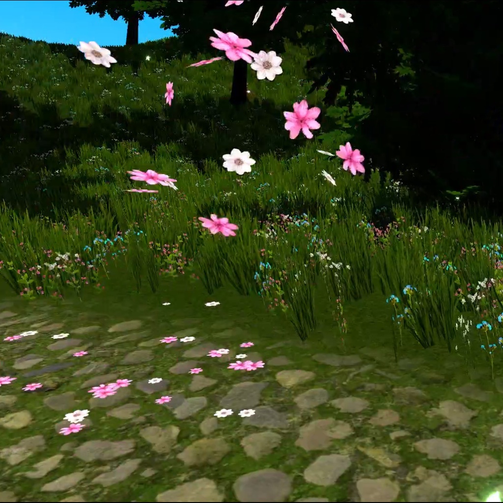 Flower Throwing Prefab - VRChat
