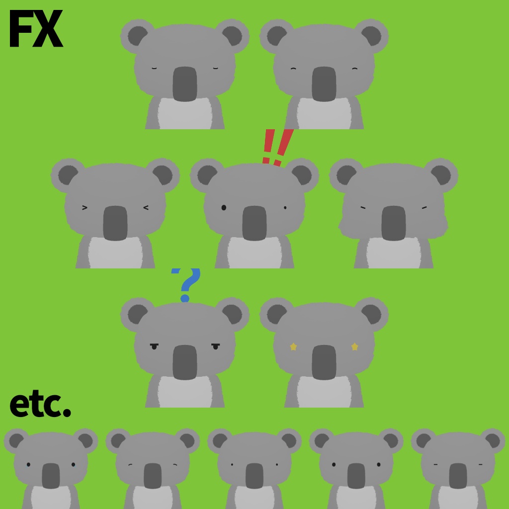 【オリジナル3Dモデル】ララコアラ