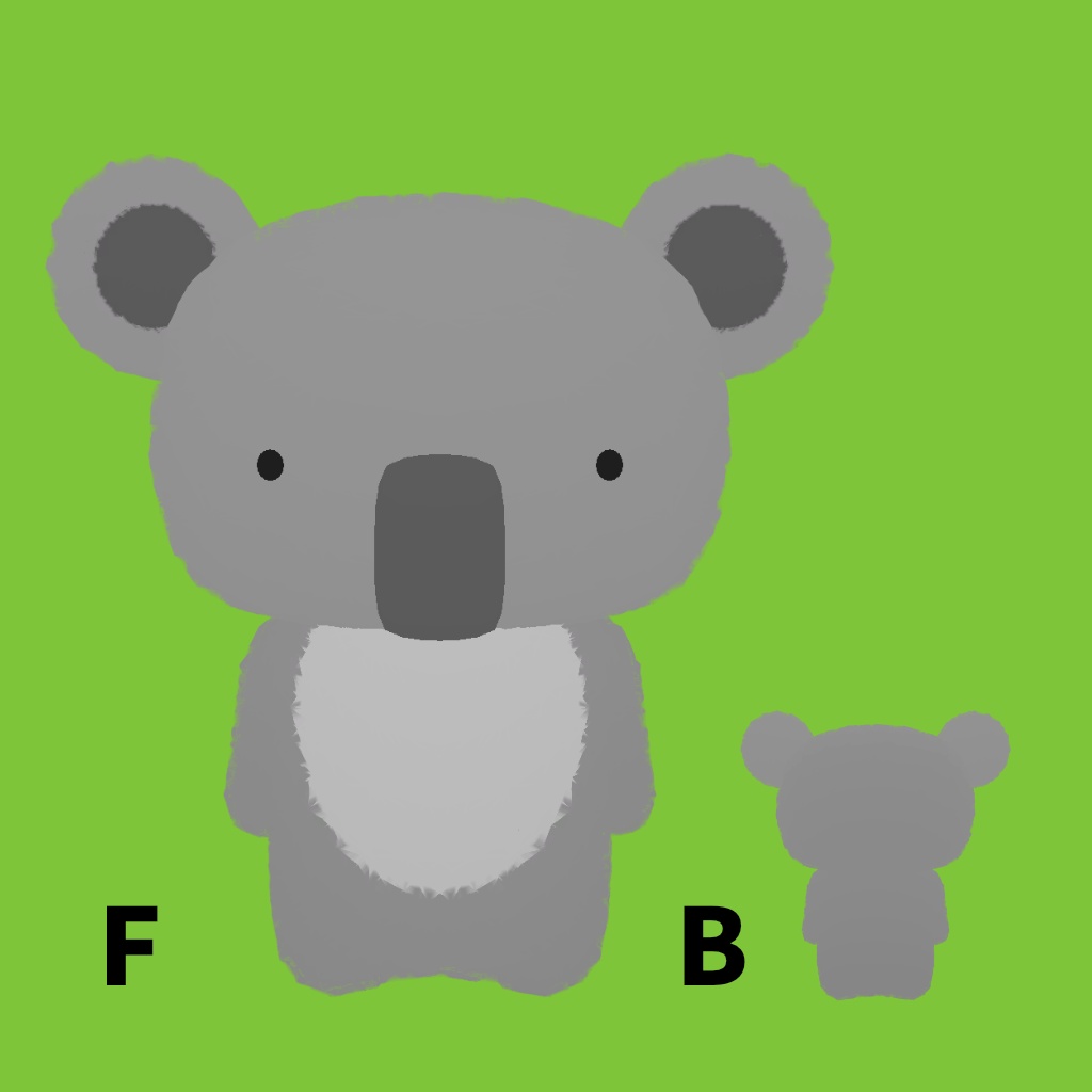 【オリジナル3Dモデル】ララコアラ