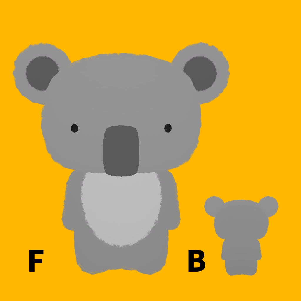 【オリジナル3Dモデル】ララコアラ