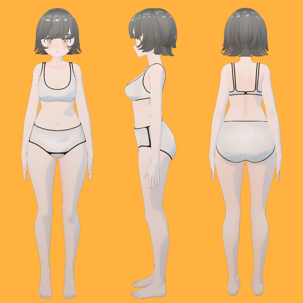 【オリジナル3Dモデル】メリート