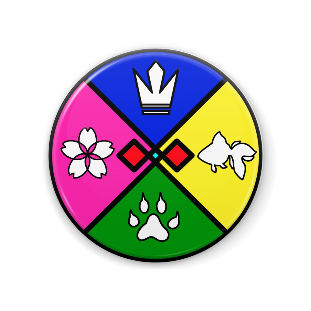 ATLANTIS缶バッチ