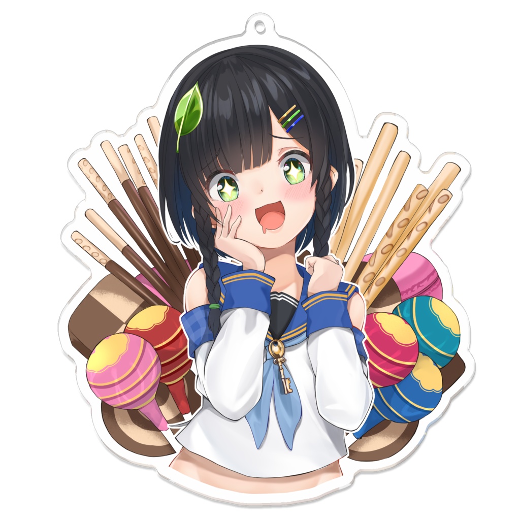 【輝 詩葉】お菓子っ！！！【アクリルキーホルダー】