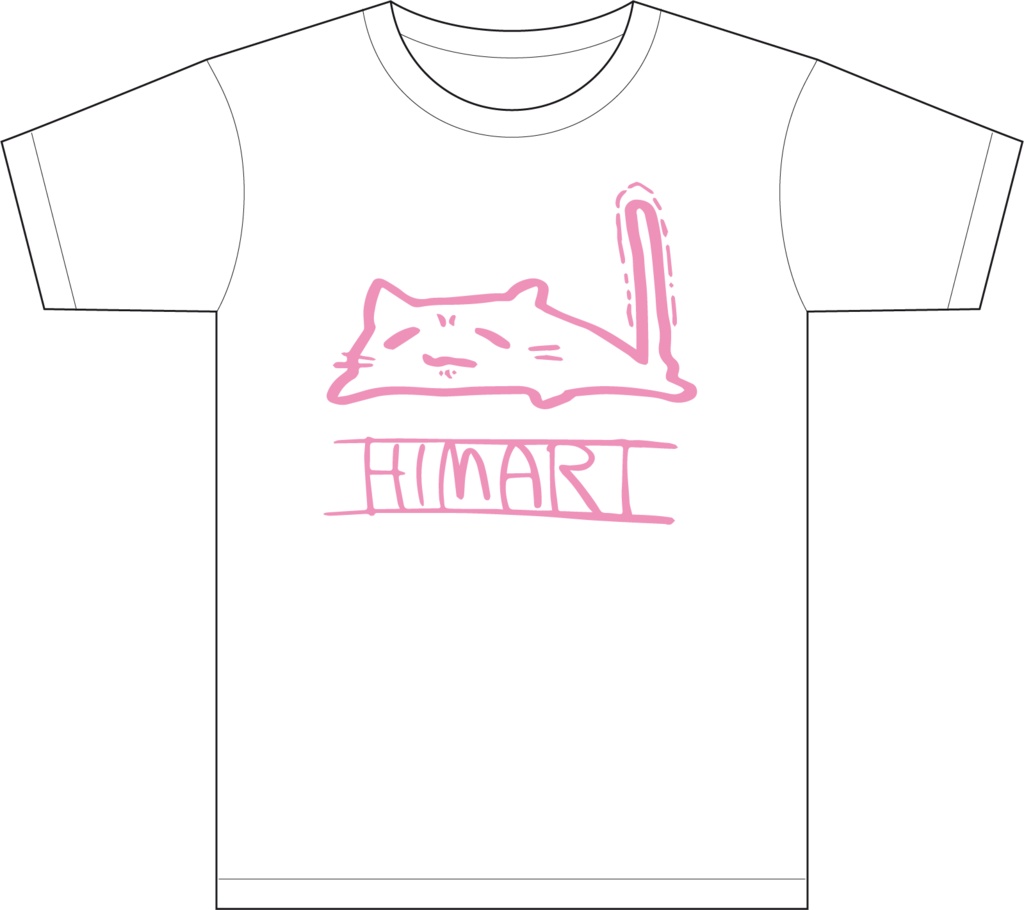 HIMARI Tシャツ（白）