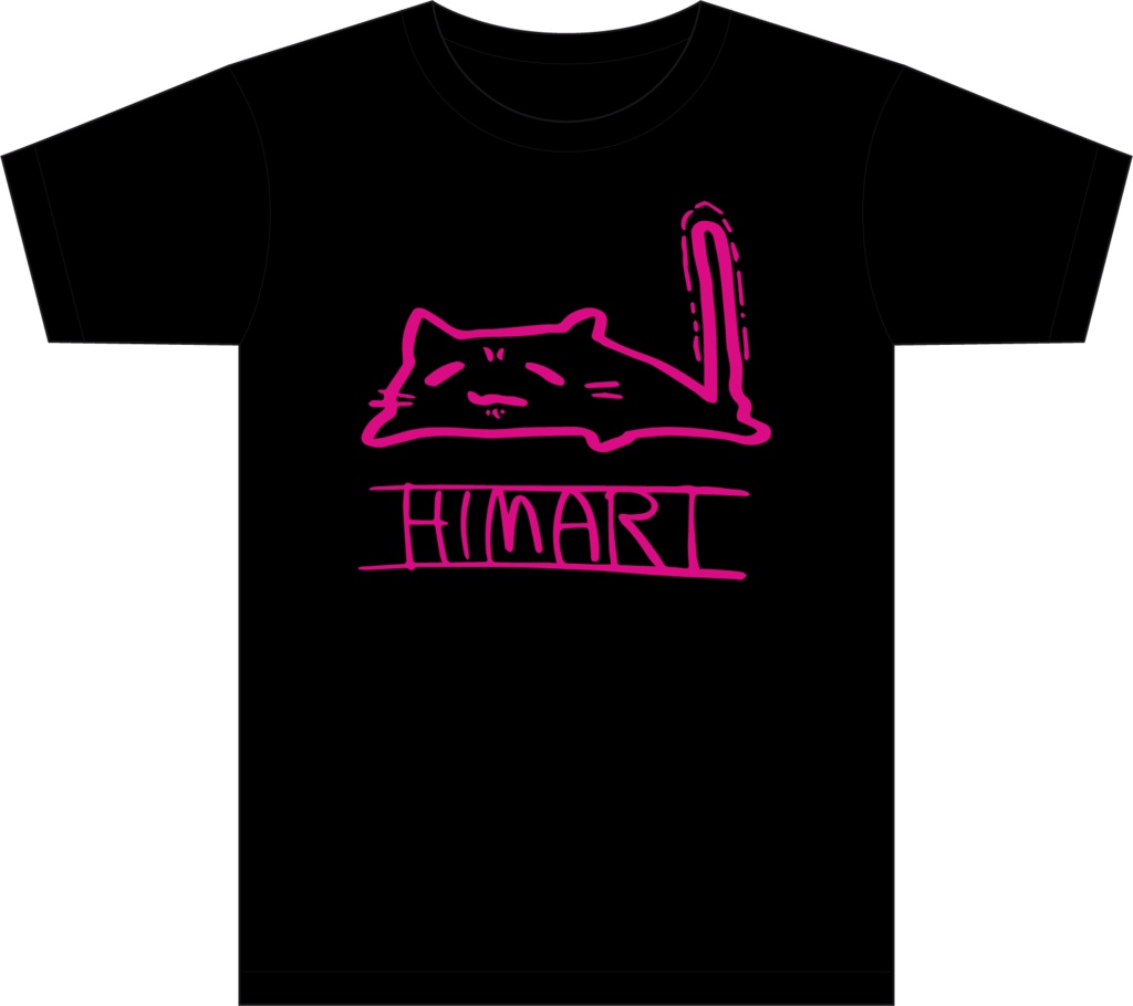 HIMARI Tシャツ（黒）
