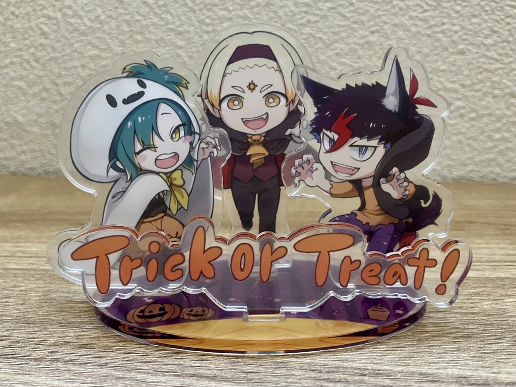 さばもりハロウィン🎃アクリルジオラマ